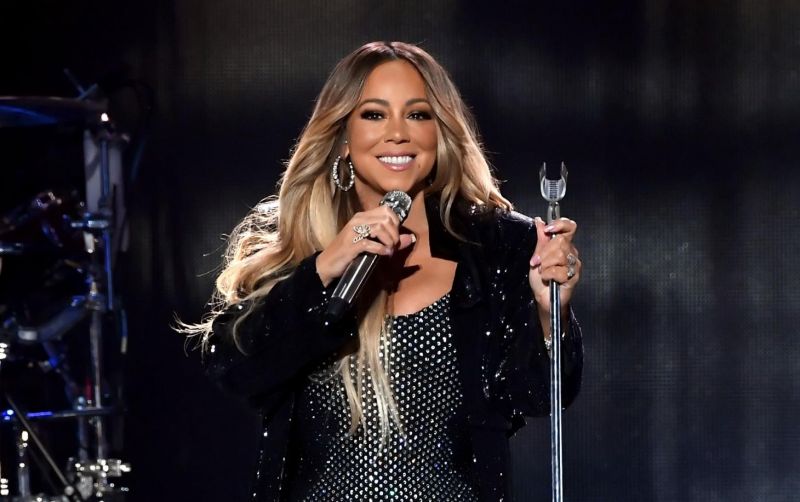 Mariah Carey chanteuse américaine en concert