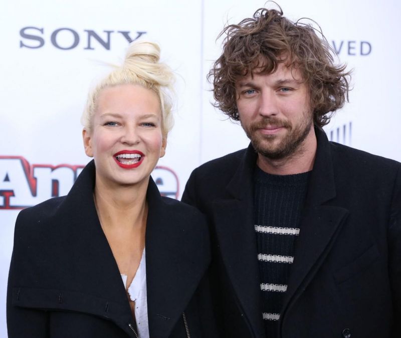 Sia et Erik Anders Lang en couple
